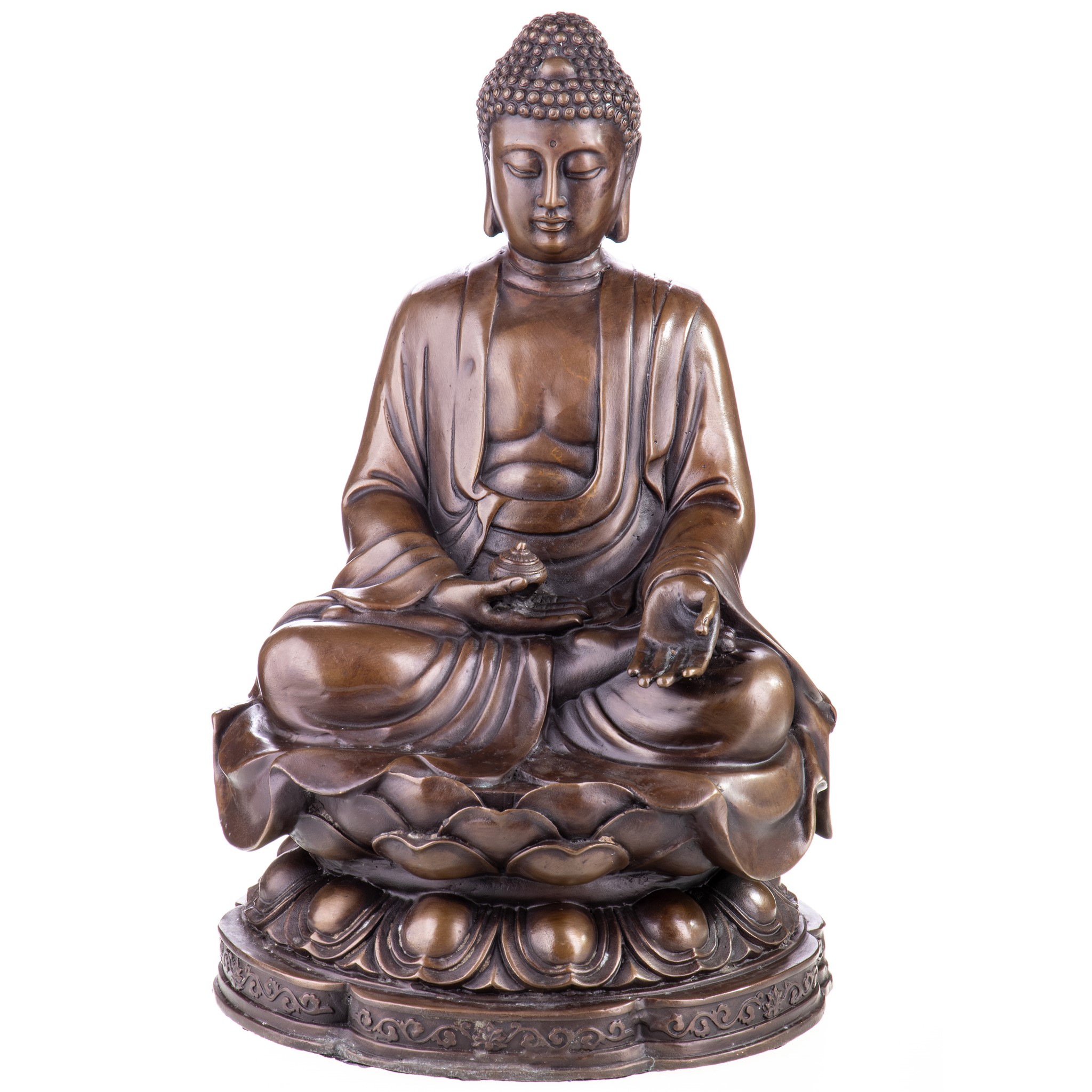 Buddha - bronz szobor képe